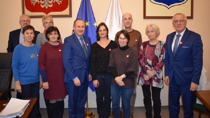 Photo à la mairie de Krotoszyn