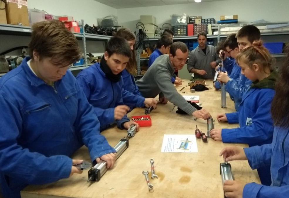 Découverte de l’atelier MEI du lycée Rabelais