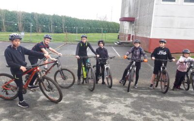 Association sportive du collège,  sortie VTT