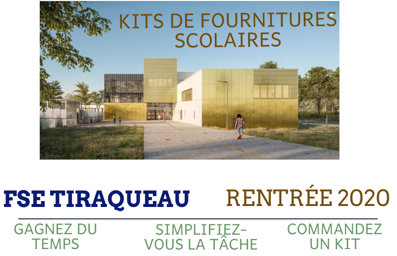 COMMANDE KITS DE RENTRÉE SCOLAIRE