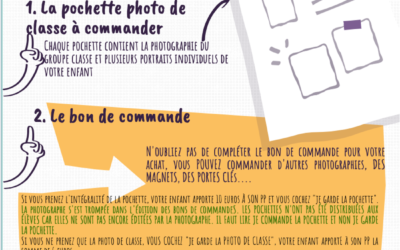 COMMANDES DES PHOTOS DE CLASSE