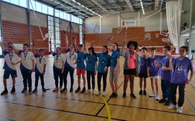 Compétition départementale de badminton