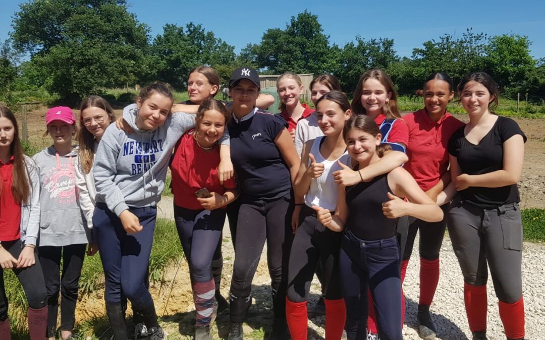 Compétition équitation section sportive