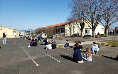 Liaison cycle 3 avec l’école de Bouron Massé