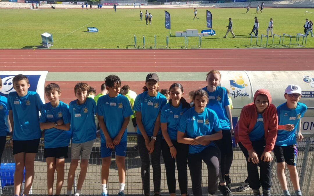 Activités UNSS : championnats départementaux d’athlétisme