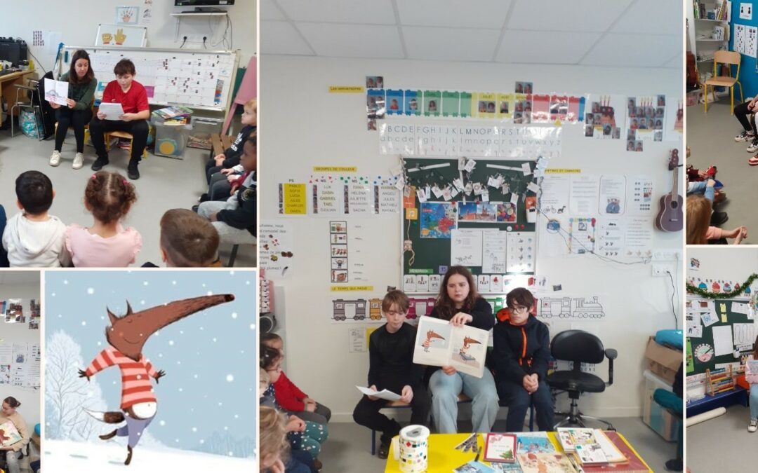 Lecture à l’école Bouron Massé