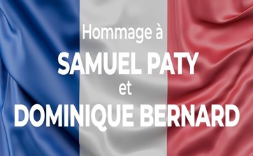 Hommage à Samuel PATY & Dominique BERNARD